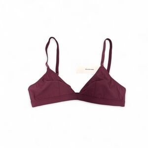 Urban Outfitters Deep Plum Bralette